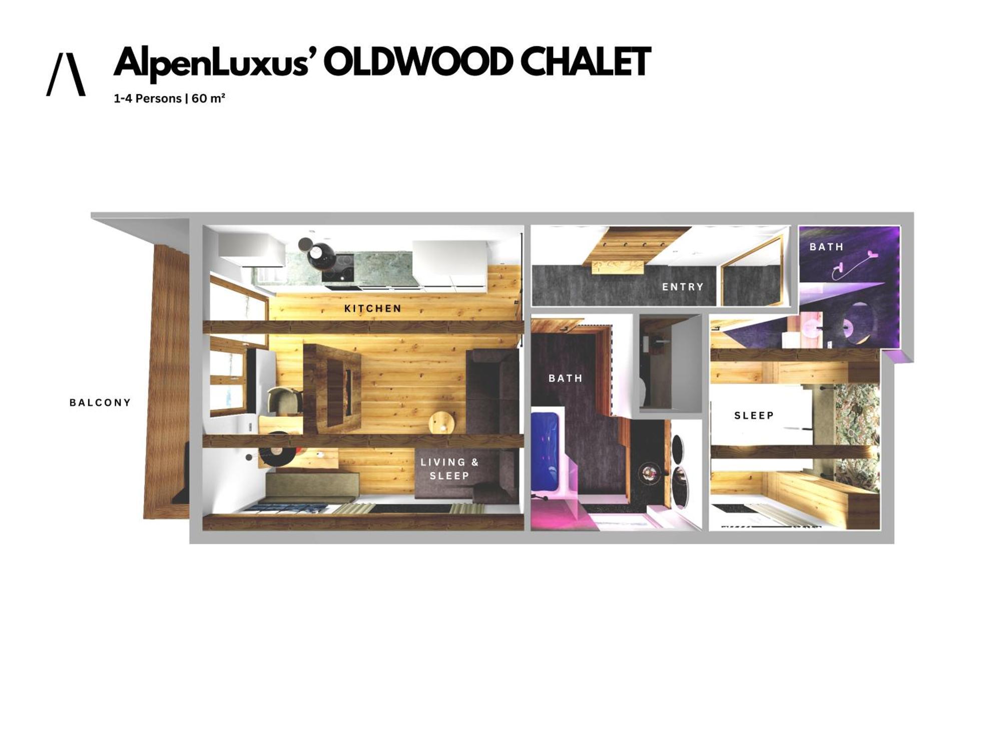 Oldwood Chalet - Balcony & Car Park By Alpenluxus Appartements Fuegen Ngoại thất bức ảnh